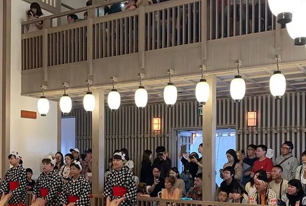 館内は一階と二階から見学出来ます🎵