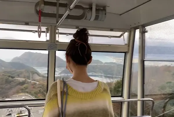 帰りはゴンドラで下車🚠