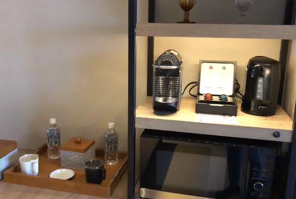 電子レンジとお皿もある！