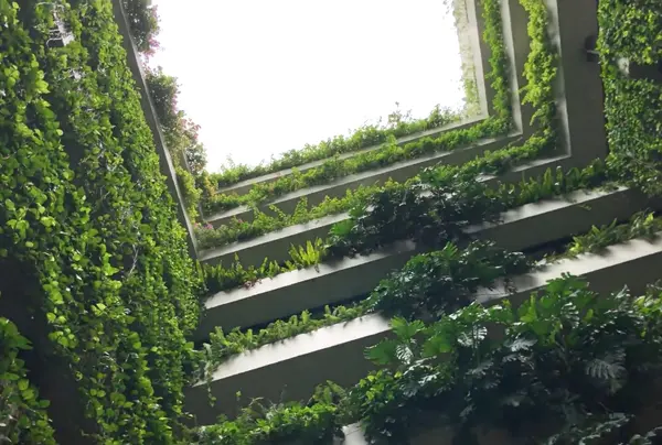 吹き抜けになってる！