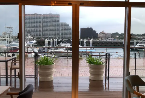 お店からの眺めも素敵✨