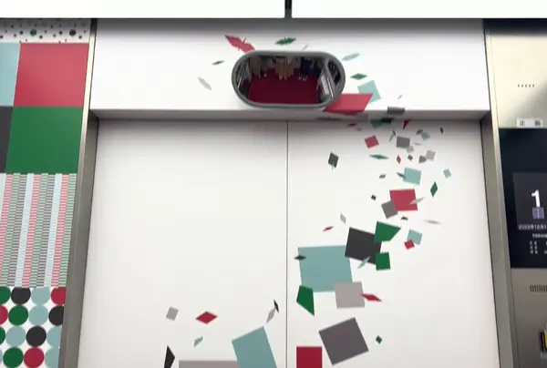 かわいいエレベーター