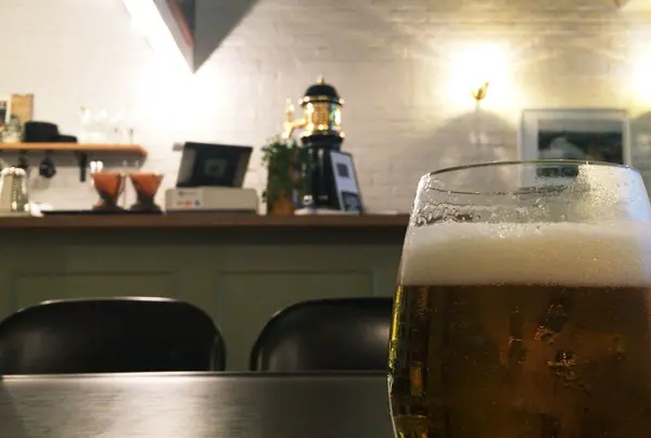 お酒も飲める
