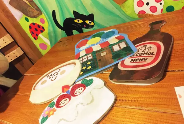 店内のどこをみてもかわいい！