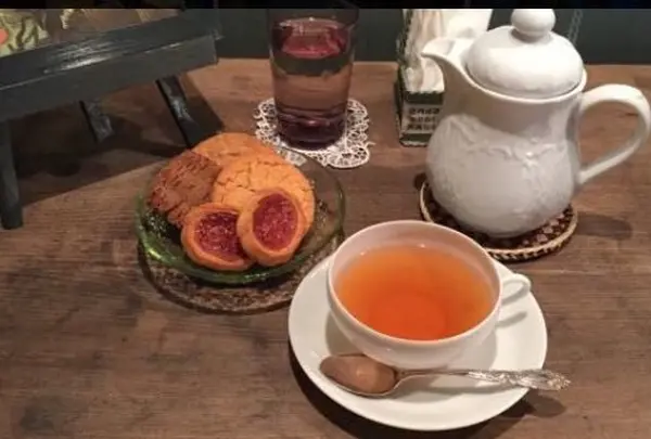 見た目も可愛いティーセット☕️