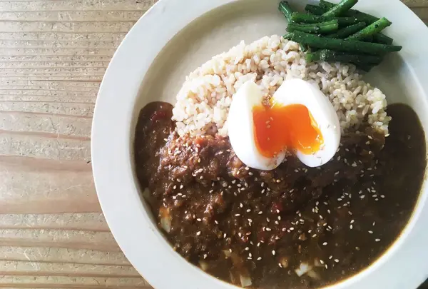 玄米カレー♡