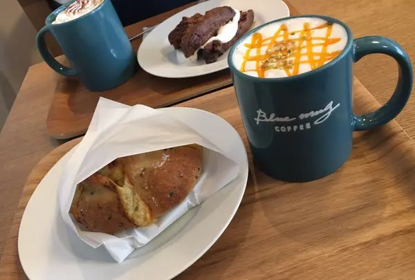 ブルー マグ コーヒーの写真・動画_image_199223