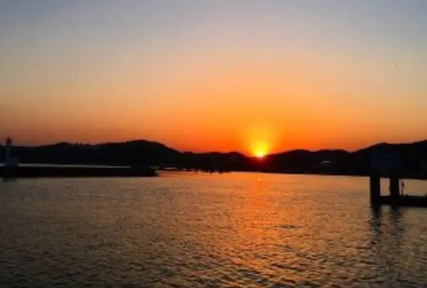 牛窓の夕陽の写真・動画_image_215859