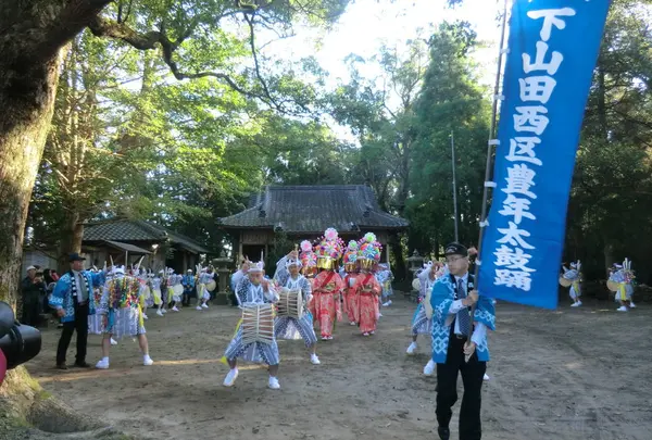 竹屋神社の豊祭（中山田太鼓踊り）の写真・動画_image_235807