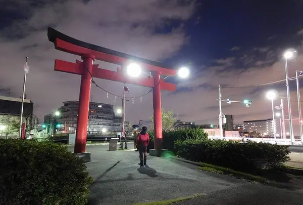 旧穴守稲荷神社 大鳥居の写真・動画_image_240949