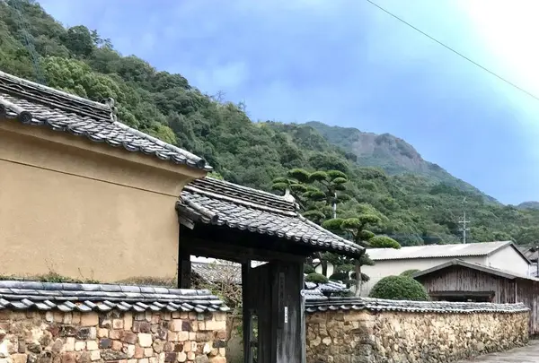 トンバイ塀のある裏通りの写真・動画_image_246276