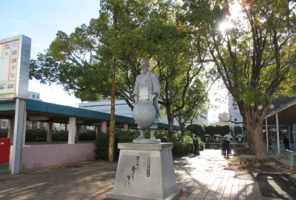 種田山頭火像の写真・動画_image_262133