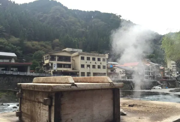 杖立温泉 蒸し場①の写真・動画_image_271418
