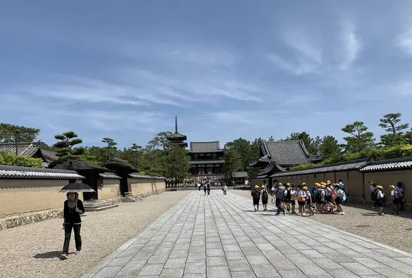 法隆寺中門の写真・動画_image_278961