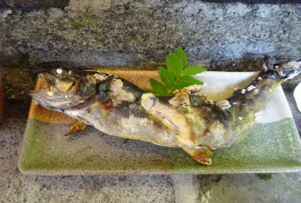 あみだが滝荘流しそうめんの写真・動画_image_280173