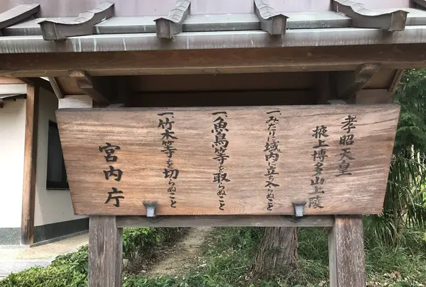孝昭天皇掖上博多山上陵の写真・動画_image_282559
