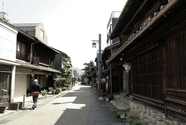 川原町の古い町並みの写真・動画_image_289807