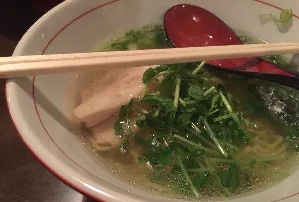 おすすめは塩ラーメン！
