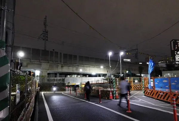 高輪橋架道橋の写真・動画_image_322327