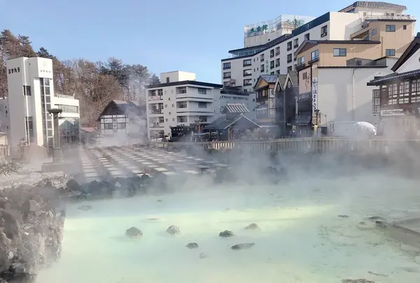 草津温泉 湯畑の写真・動画_image_342342