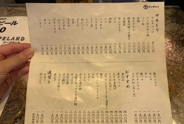 ヤキトリてっちゃん 吉祥寺店の写真・動画_image_367091
