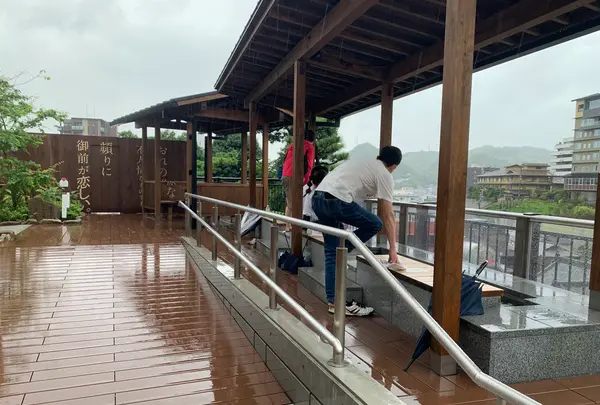 道後温泉 空の散歩道の写真・動画_image_375536