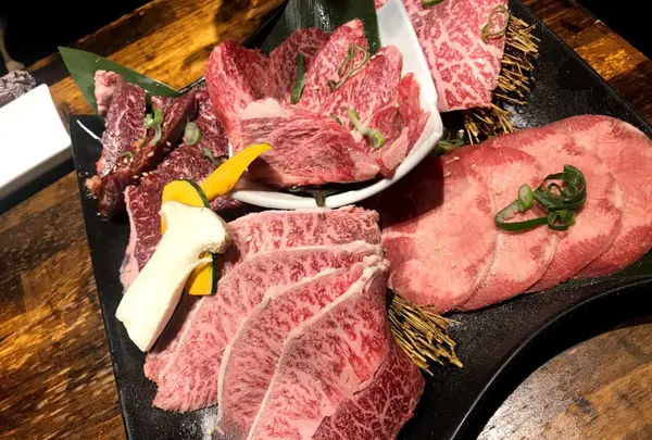 和牛五点盛り  3980円