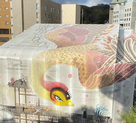 道後温泉 空の散歩道の写真・動画_image_408678