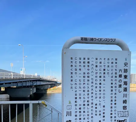 明治天皇六郷渡御碑の写真・動画_image_413719