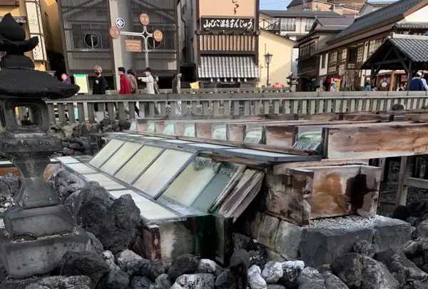湯畑の写真・動画_image_423591