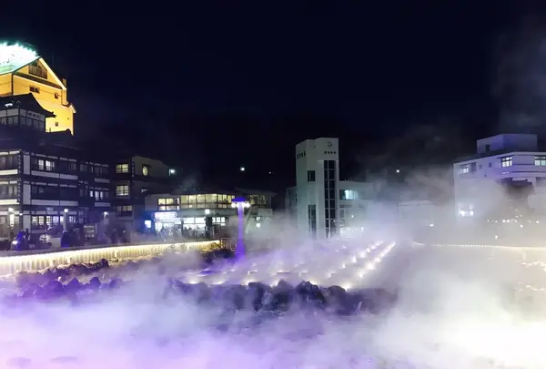 湯畑の写真・動画_image_423753