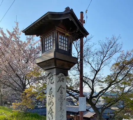 草津宿江戸口見附 横町道標の写真・動画_image_428056