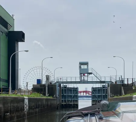 中川口通船門の写真・動画_image_432007