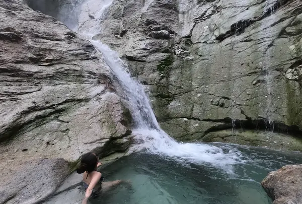 川原毛大湯滝「温泉滝」の写真・動画_image_437963