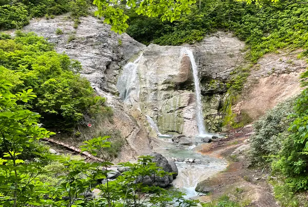川原毛大湯滝「温泉滝」の写真・動画_image_437964