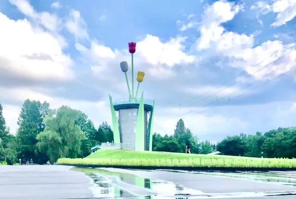 砺波チューリップ公園の写真・動画_image_445011