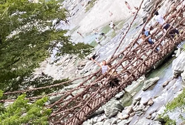 祖谷のかずら橋の写真・動画_image_452064