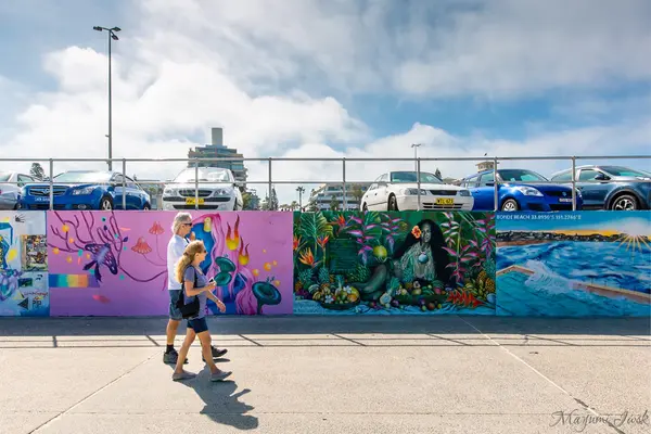 Bondi Beach Graffiti Wallの写真・動画_image_461045