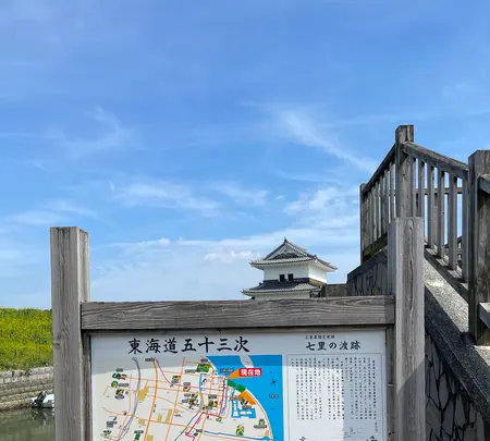 七里の渡跡の写真・動画_image_465454