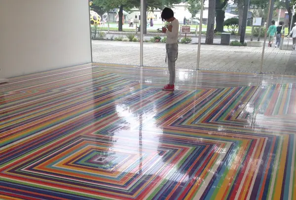 屋内の展示