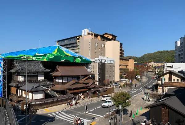 道後温泉 空の散歩道の写真・動画_image_476294
