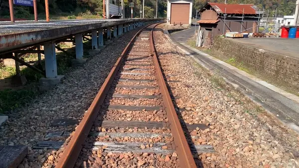 旧JR三江線 口羽駅跡の写真・動画_image_480830