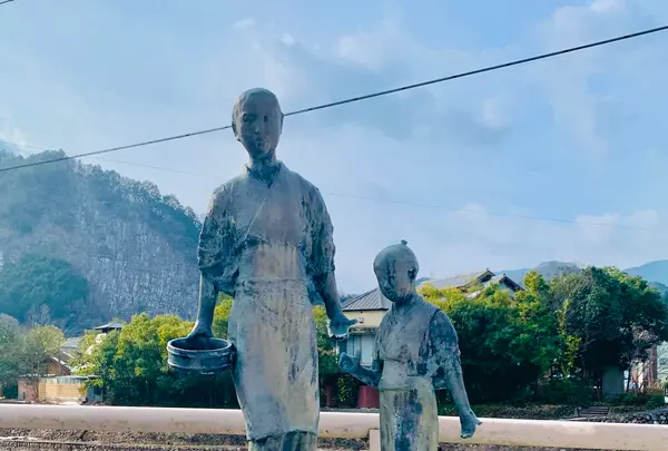 奥津温泉 足湯の写真・動画_image_486964