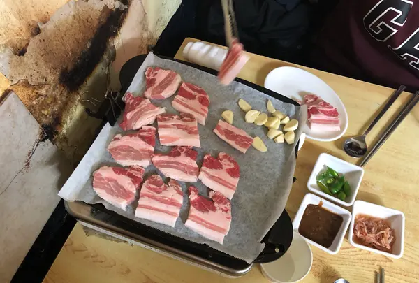 おいしい三枚肉/マシンヌンサムギョプサル/맛있는삼겹살の写真・動画_image_500304