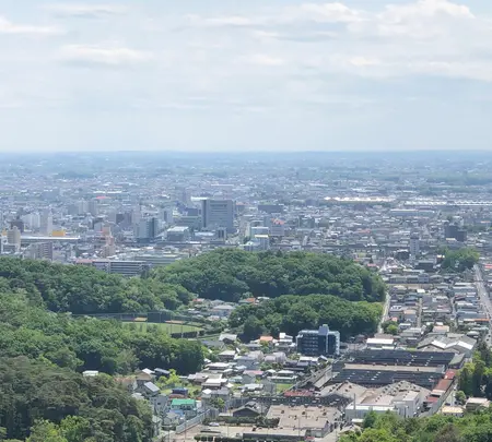 金山城址 展望駐車場の写真・動画_image_513355