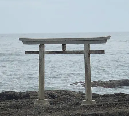 大洗磯前神社 神磯の鳥居の写真・動画_image_532277