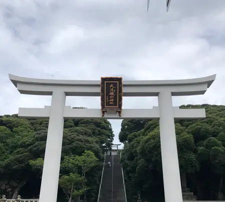 大洗磯前神社 神磯の鳥居の写真・動画_image_532279
