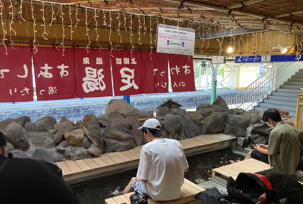 上諏訪駅足湯の写真・動画_image_542597