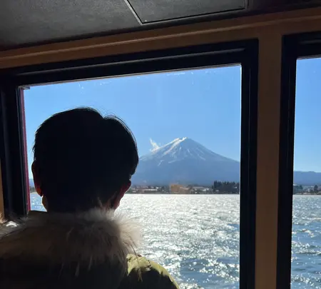 河口湖遊覧船の写真・動画_image_573110