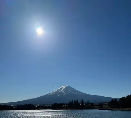 河口湖遊覧船の写真・動画_image_573553